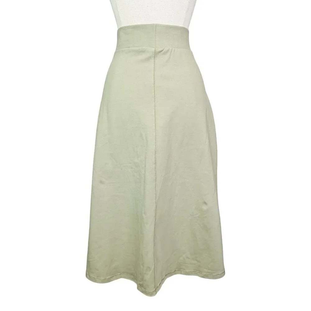 Parni Havana Skirt - Size Large - Green Tea